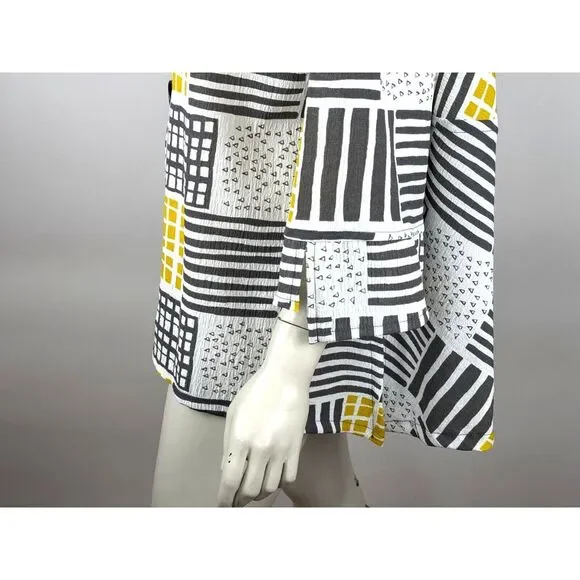 Moonlight Art to wear Lightweight Jacket‎ Women XL? 3/4 Sleeve Collared Blazer